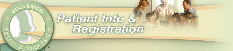 Patient Information and Registration